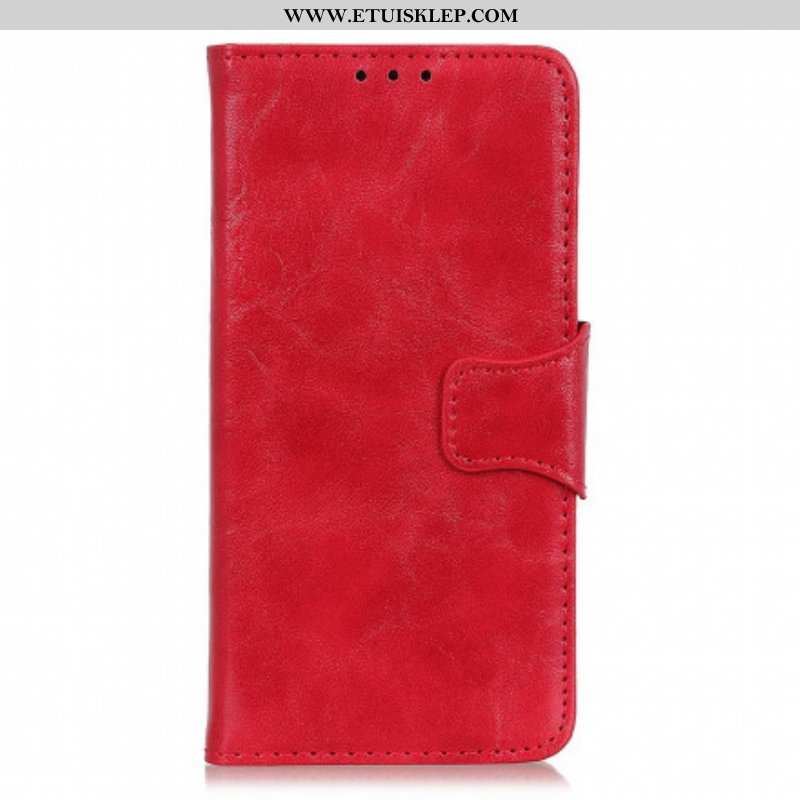 Etui Folio do Xiaomi Redmi Note 10 Pro Skórzany Futerał Klapa Magnetyczna